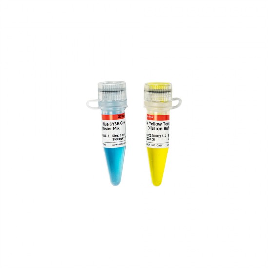 2×Universal Blue SYBR Green qPCR Master Mix With 40×Yellow Template Dilution Buffer 1mL