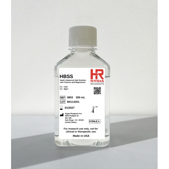 HBSS, with Ca2+&Mg2+
