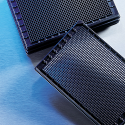KeyTec® 1536-Well Black Flat Microplates, PS, Solid, Non-treated, No lid